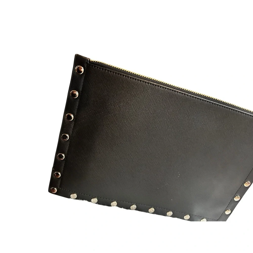 White House Black Market Floral‎ Studded Embellished Pouch Clutch - Picture 4 of 7